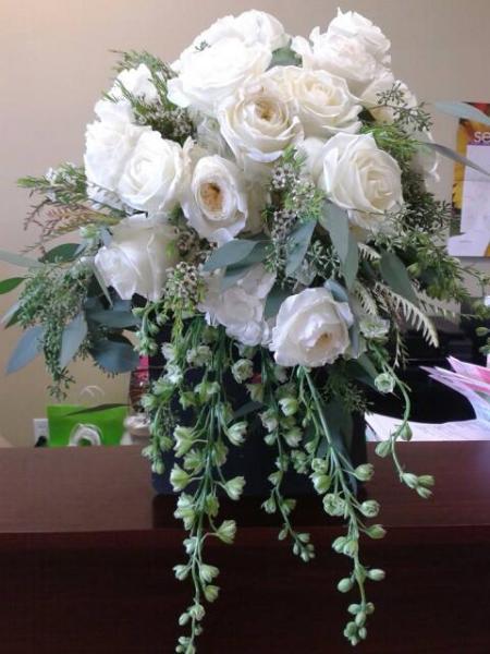 White Rose Bouquet