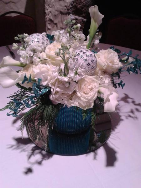 Winter Themed Centerpiece