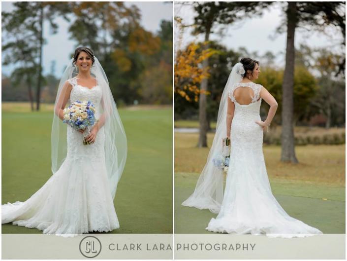 Gorgeous Bride With Her Bouquet